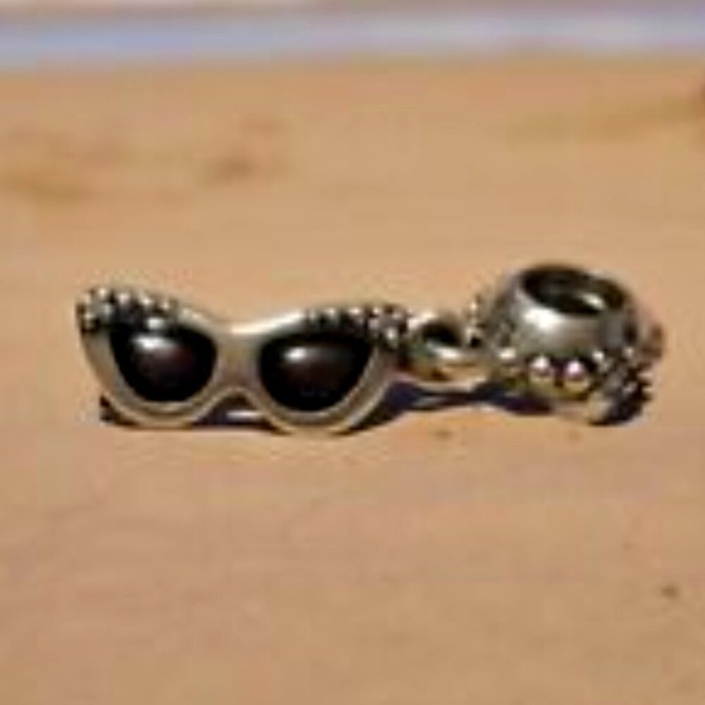 Sunshine Diva Sunglasses Pandora Charm in 925 Sterling Silver